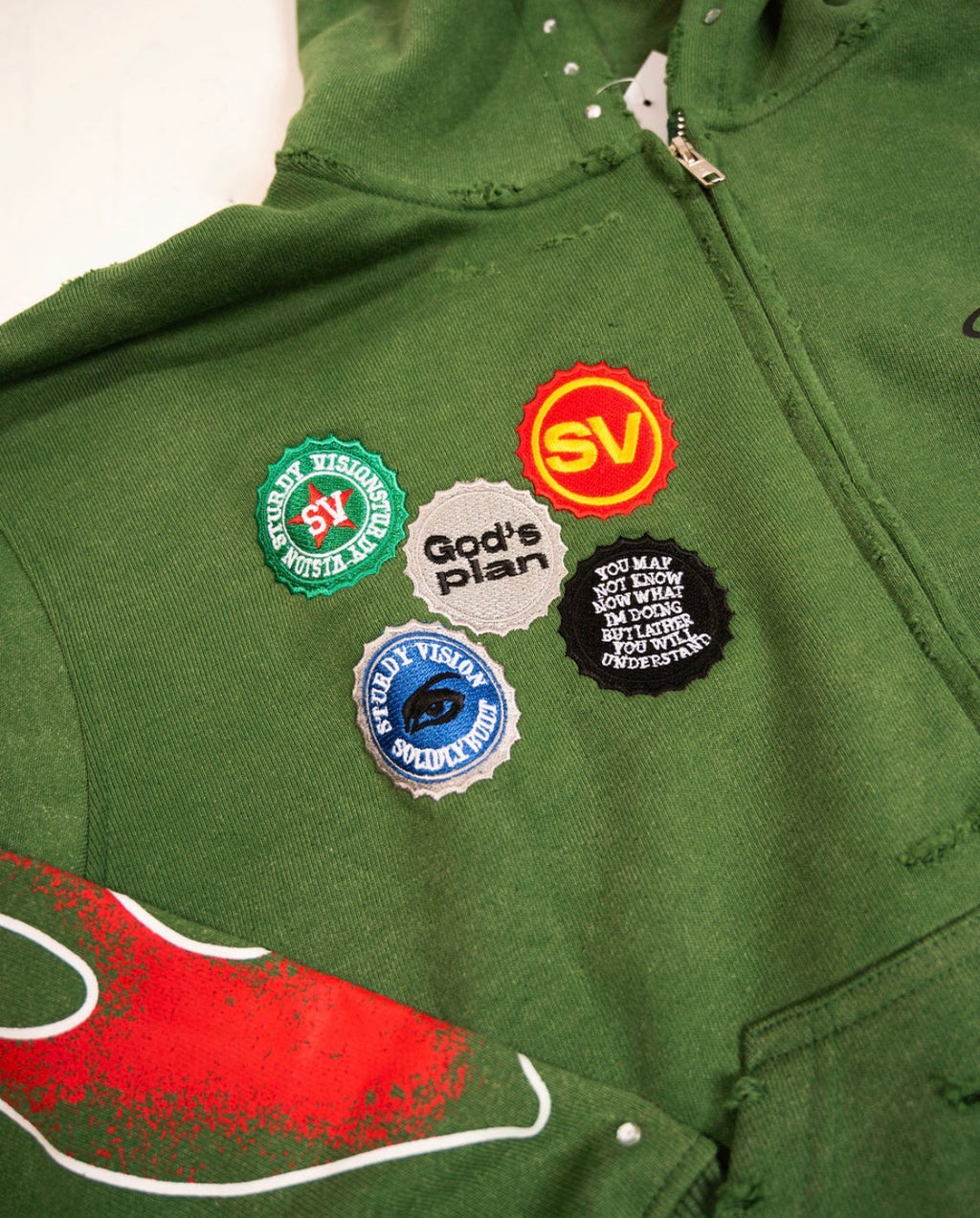 Green “God’s Plan” Sweatsuit