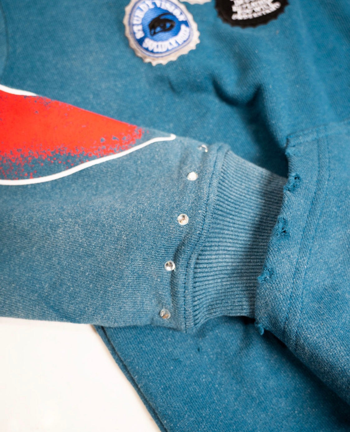 Blue “ God’s Plan” Sweatsuit