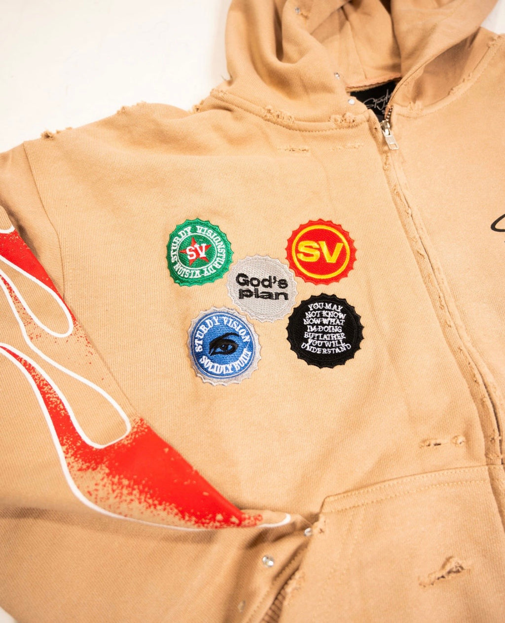 Tan “God’s Plan” Sweatsuit