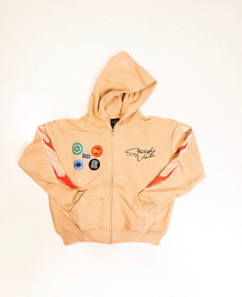 Tan “God’s Plan” Sweatsuit